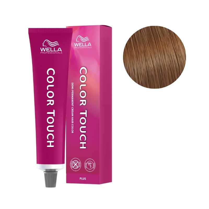 Färbung Color Touch Plus Mittelblond Intensiv Natur Gold 77/03 Wella 60ml