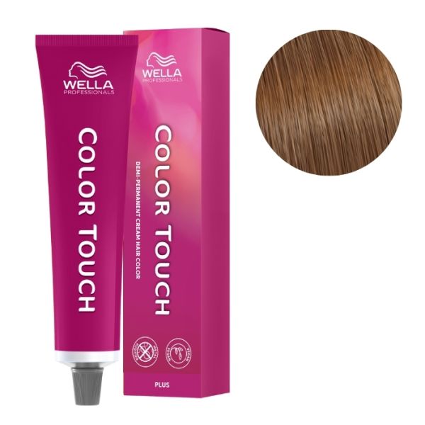 Coloração Color Touch Plus 77/03 Loiro Médio Intenso Natural Dourado Wella 60ml