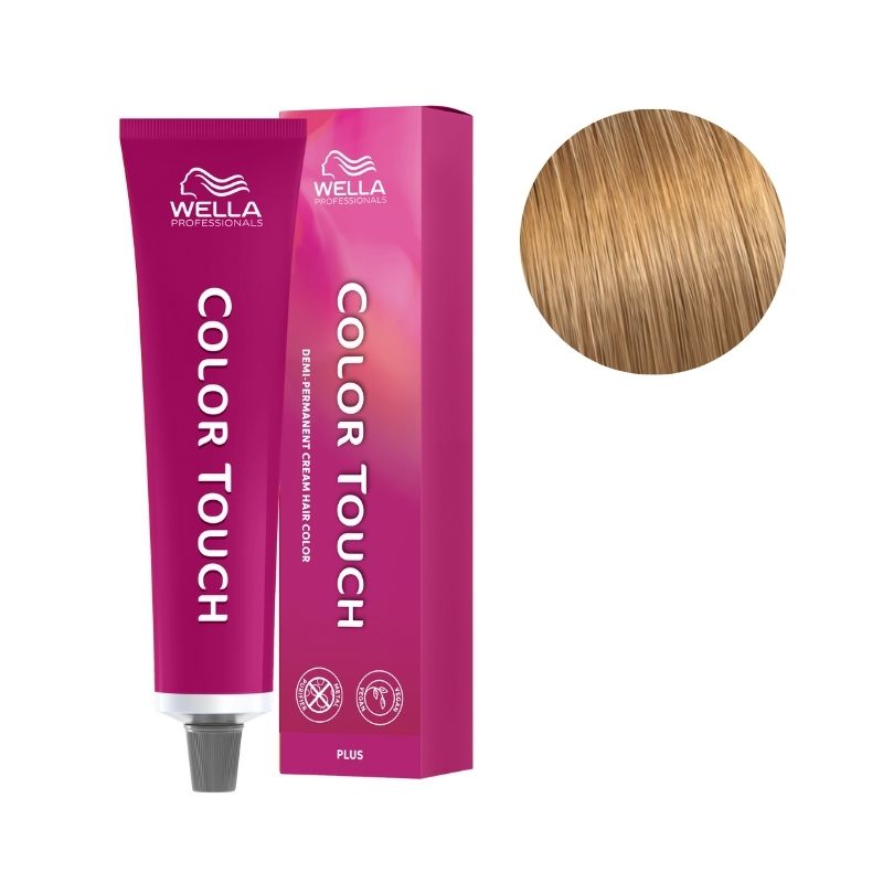 Coloração Color Touch Plus 88/03 Loiro Claro Intenso Natural Dourado Wella 60ml