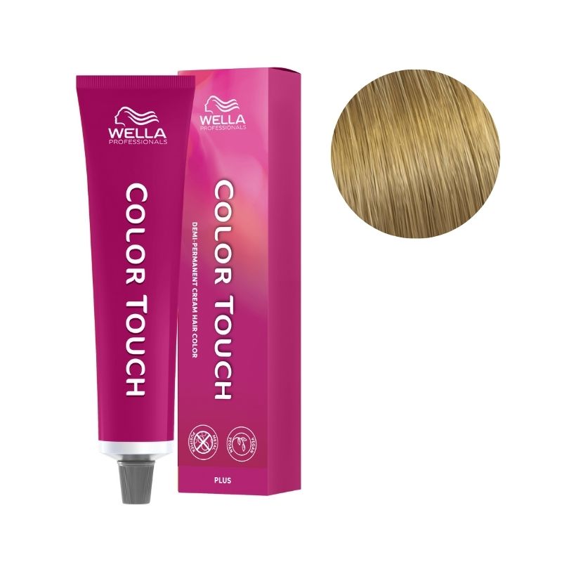 Kleuring Color Touch Plus Licht Intens Natuurlijk Bruin Blond 88/07 Wella 60ml