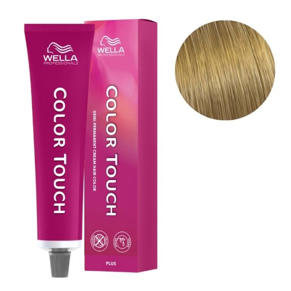 Coloración Color Touch Plus Rubio Claro Intenso Natural Marrón 88/07 Wella 60ml