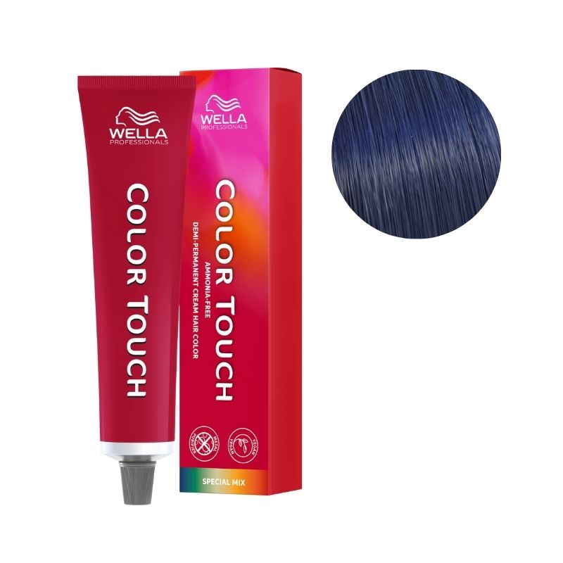 Coloración Color Touch Special Mix Azul 0/88 de Wella, 60 ml.
