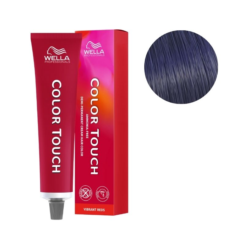 Coloración Color Touch Vibrant Reds Castaño Oscuro Violín Perlado 3/68 Wella 60ml