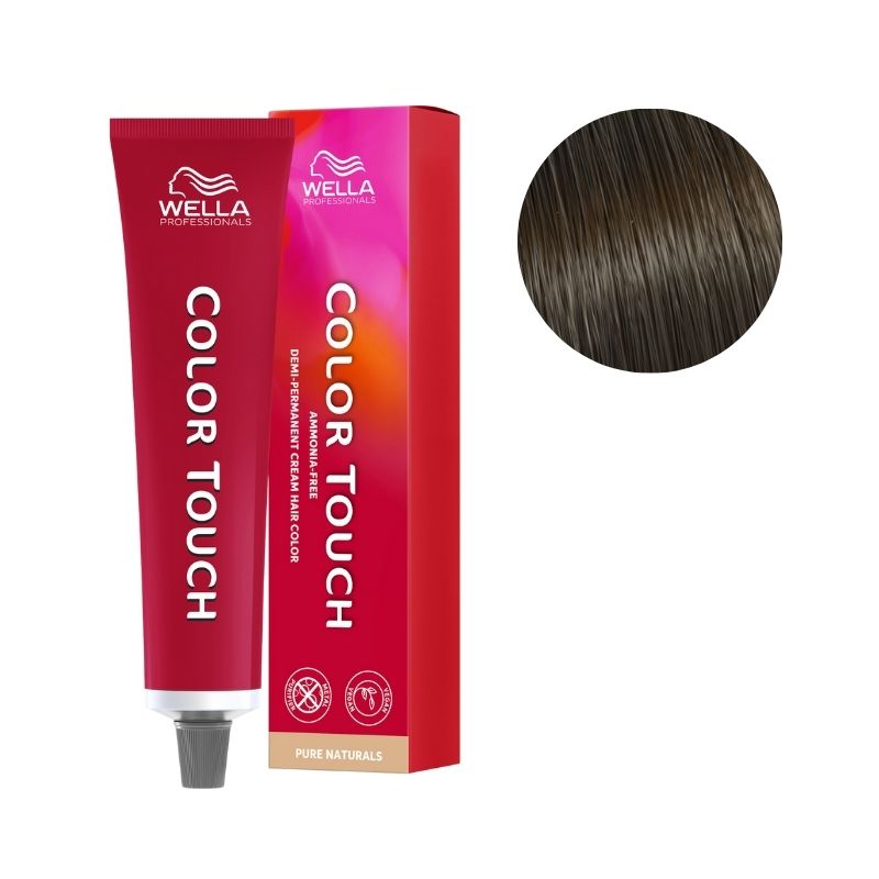Coloration Color Touch Pure Naturals Medium Natural Brown 4/0 Wella 60ml