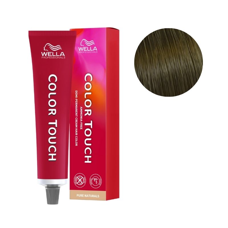 Color Touch Pure Naturals Hellbraun Natur 5/0 Wella 60 ml