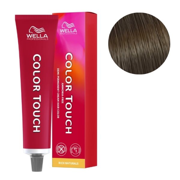 Kleuring Color Touch Rich Naturals Licht Goudbruin 5/3 Wella 60ml Kleuring Color Touch Rich Naturals Licht Goudbruin 5/3 Wella 60ml