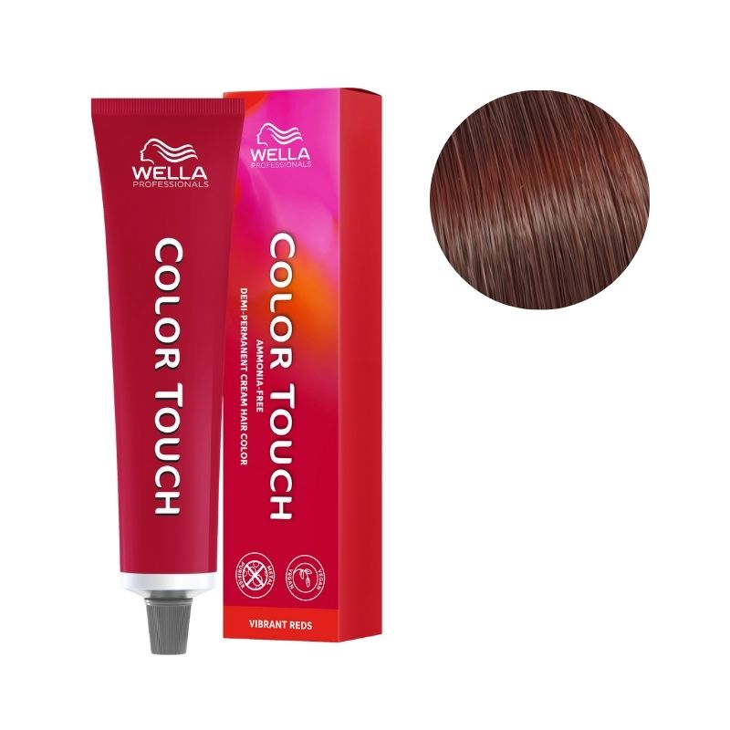 Coloration Color Touch Vibrant Reds Dunkelblond Kupferbraun 6/47 Wella 60ml