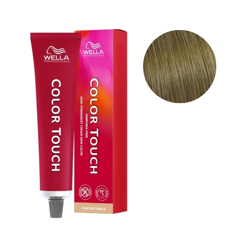 Kleuring Color Touch Pure Naturals Middenblond Natuurlijk Goud 7/03 Wella 60ml