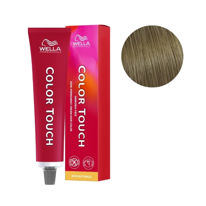 Coloration Color Touch Rich Naturals 7/1 Blond Moyen Cendré Wella 60ml