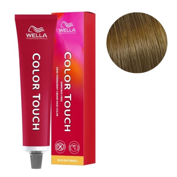Coloration Color Touch Rich Naturals Medium Golden Blonde 7/3 Wella 60ml Coloration Color Touch Rich Naturals Medium Golden Blonde 7/3 Wella 60ml