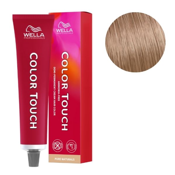 Kleuring Color Touch Pure Naturals Licht Natuurlijk Mahonieblond 8/05 Wella 60 ml Kleuring Color Touch Pure Naturals Licht Natuurlijk Mahonieblond 8/05 Wella 60 ml