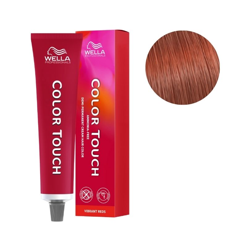 Kleuring Color Touch Levendige Rode Blond Koper As 8/41 Wella 60ml