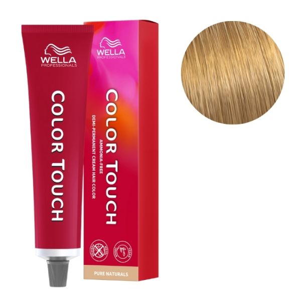 Kleuring Color Touch Pure Naturals Licht Goudblond Natuurlijk 9/03 Wella 60ml Kleuring Color Touch Pure Naturals Licht Goudblond Natuurlijk 9/03 Wella 60ml