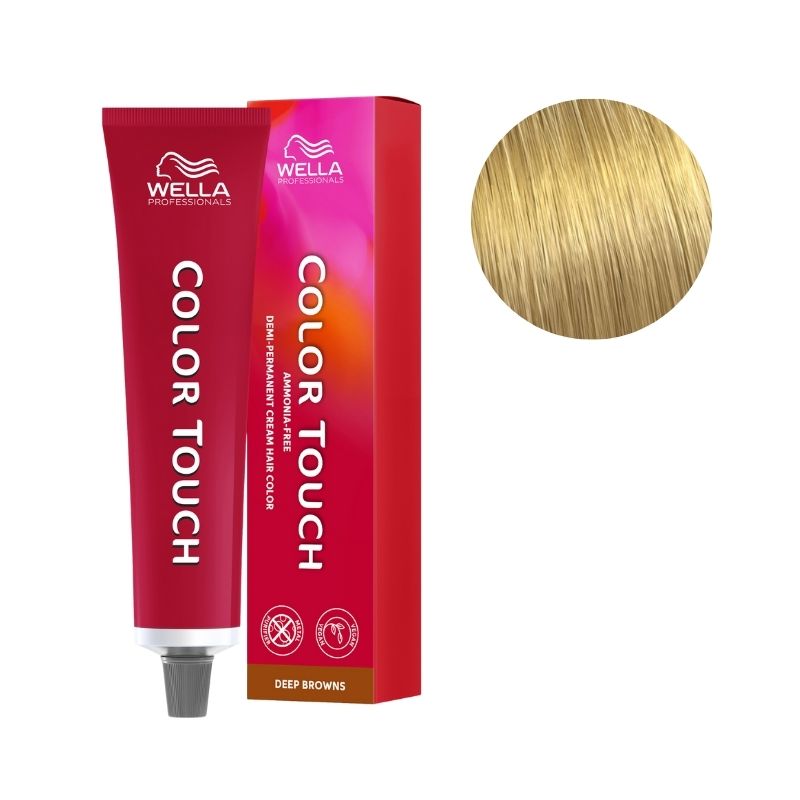 Kleuring Color Touch Deep Browns Zeer Zeer Licht Gouden Bruin 10/73 Wella 60ml