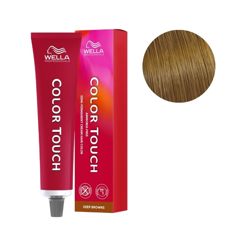 Coloration Color Touch Deep Browns Light Golden Brown 8/73 Wella 60ml