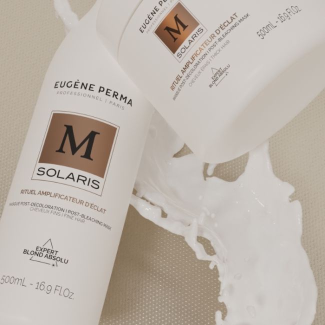 Masque post-décoloration cheveux fins Solaris Eugène Perma 500ml