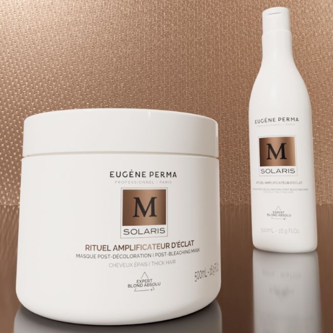Masque post-décoloration cheveux fins Solaris Eugène Perma 500ml