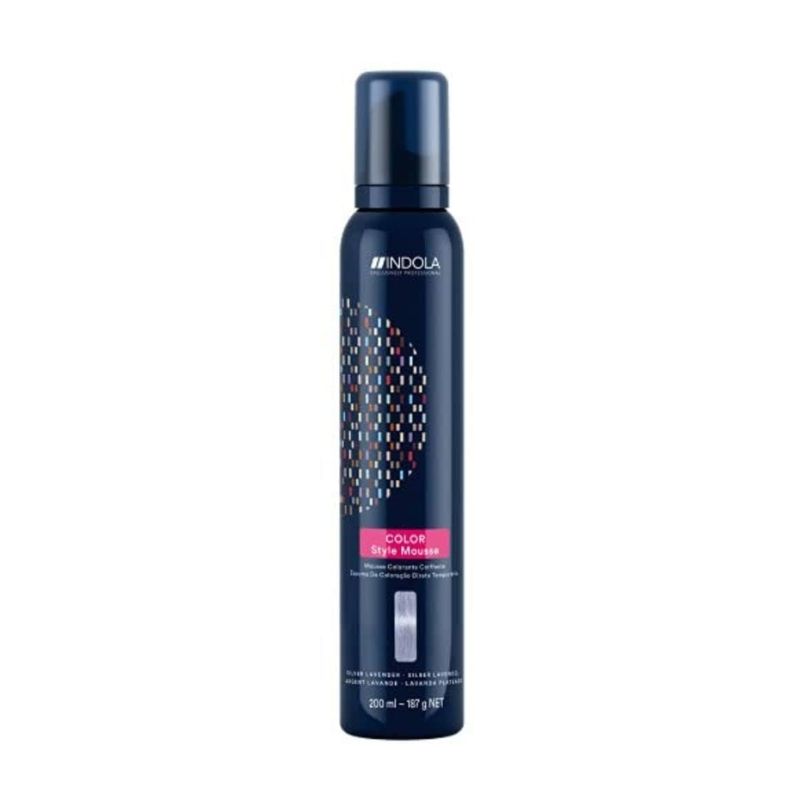 copy ofMousse colorante e modeladora prateada lavanda Indola Vegan 200ML
