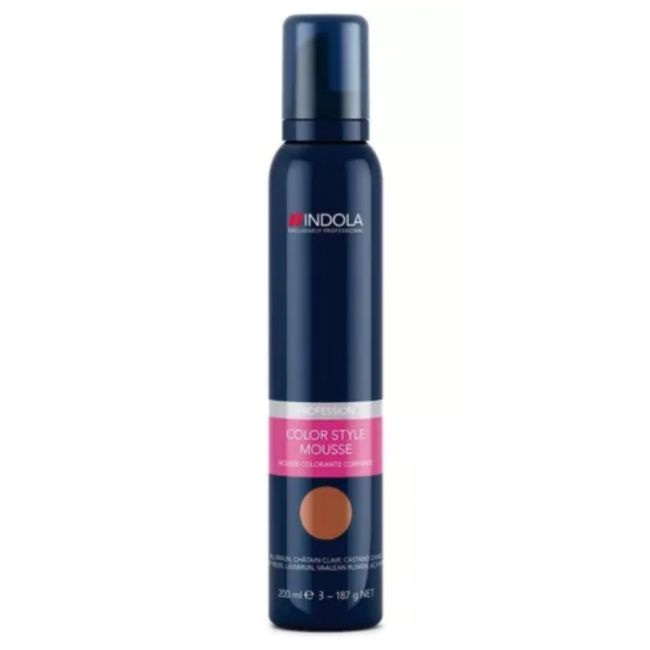 copy ofMousse colorante coiffante blond foncé Indola Vegan 200ML