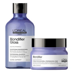 Shampoing & masque Blondifier | L'Oréal Professionnel Serie Expert