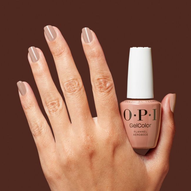 OPI Gel Color Vegan What's Your Mani-Tude Flannel Aerobics 15ml