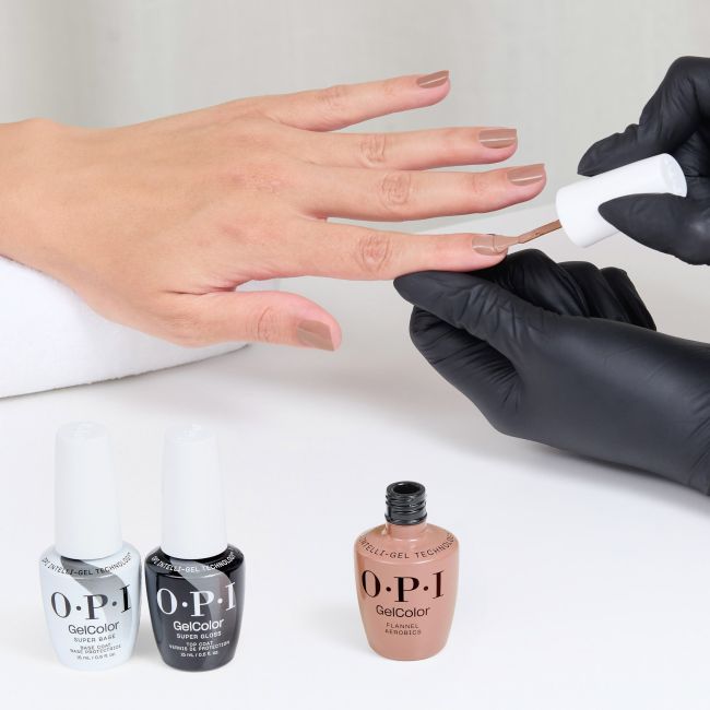 OPI Gel Color Vegan What's Your Mani-Tude Flannel Aerobics 15ml