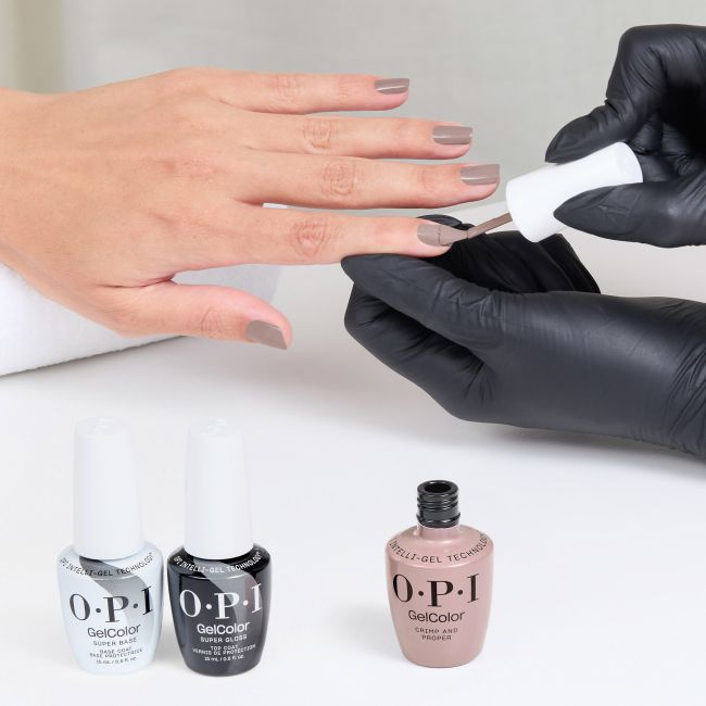 OPI Gel Color Vegan What's Your Mani-Tude Crimp and Proper 15ml