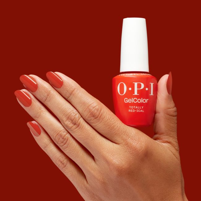 OPI Gel Color Vegan What's Your Mani-Tude Totally Red-ical 15ml