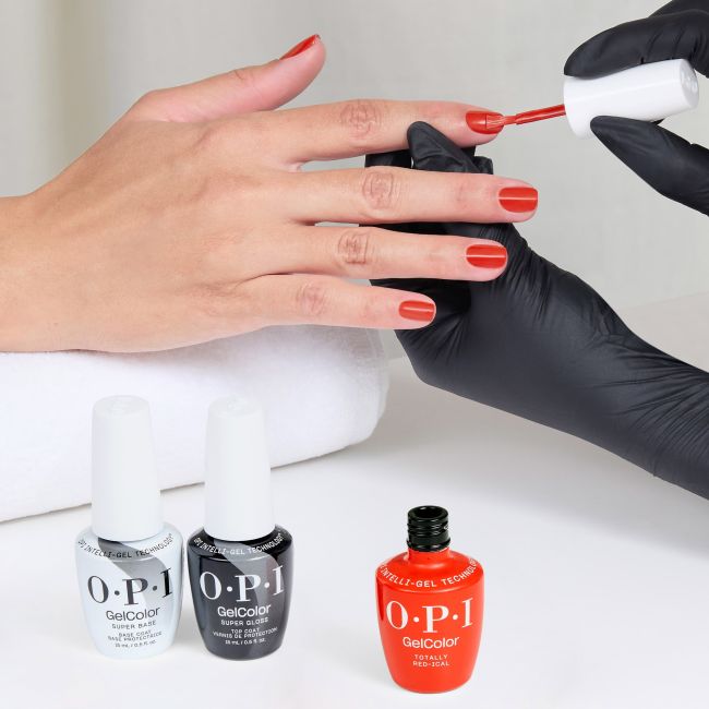 OPI Gel Color Vegan What's Your Mani-Tude Totally Red-ical 15ml