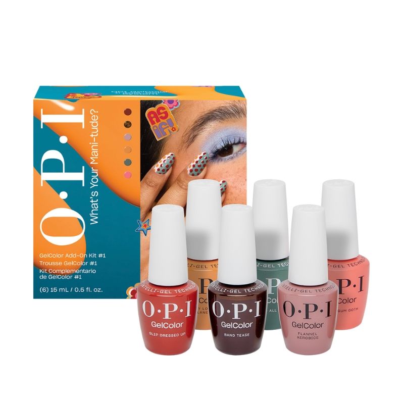Coffret découverte Gel Color Vegan What's Your Mani-Tude OPI N°1