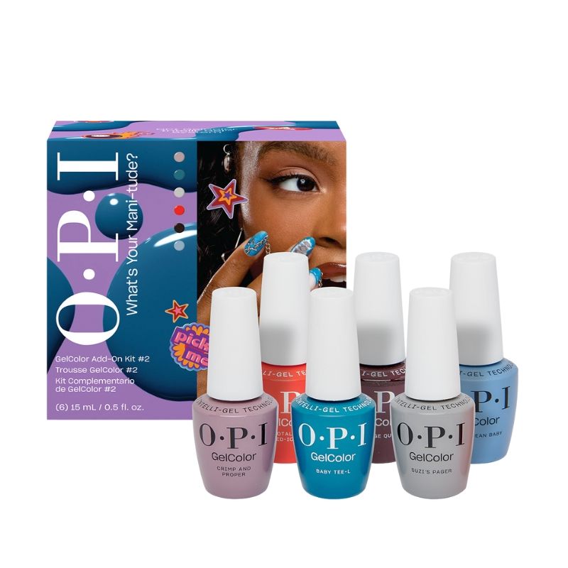 Coffret découverte Gel Color Vegan What's Your Mani-Tude OPI N°2