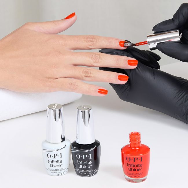 OPI Vernis Infinite Shine Vegan What's Your Mani-Tude Mini Plaid Flirt 15ml