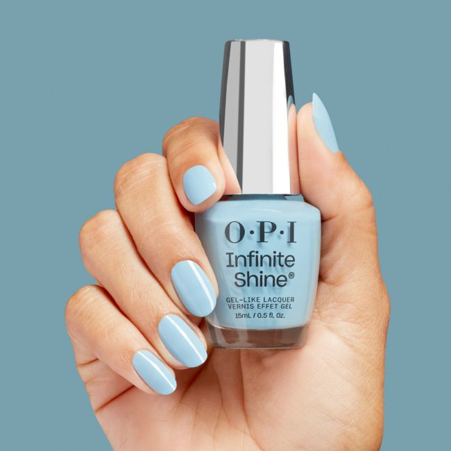OPI Vernis Infinite Shine Vegan What's Your Mani-Tude Totally Tu-blue-ar 15ml