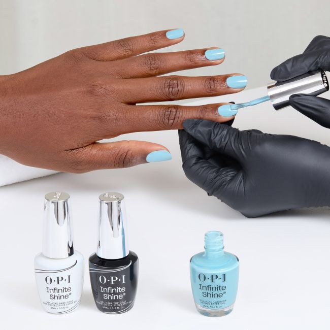 OPI Vernis Infinite Shine Vegan What's Your Mani-Tude Totally Tu-blue-ar 15ml