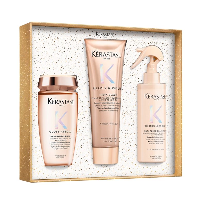 Coffret Gloss Absolu cheveux longs sujets aux frisottis Kérastase
