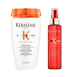 Duo Sirène Sole Nutrizione Kérastase - Olio & Crema Capelli da Spiaggia