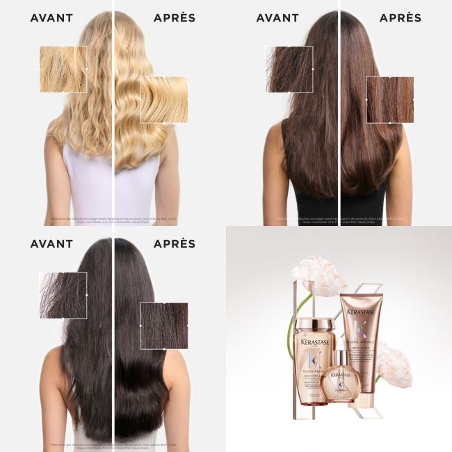 Spray Anti-Frizz Glaze Milk Gloss Absolu Kérastase 45ml