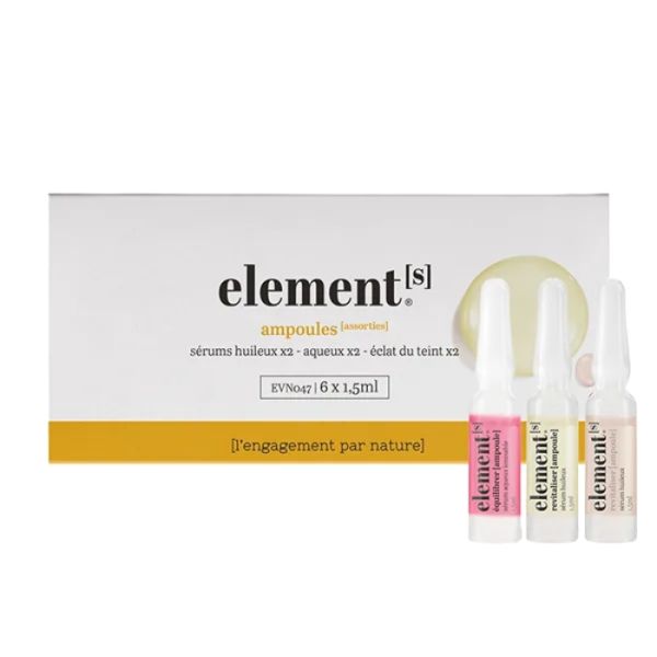 Serum wässrige Ampullen, öliges Serum, Serumstrahlung Teint x6 Serum wässrige Ampullen, öliges Serum, Serumstrahlung Teint x6