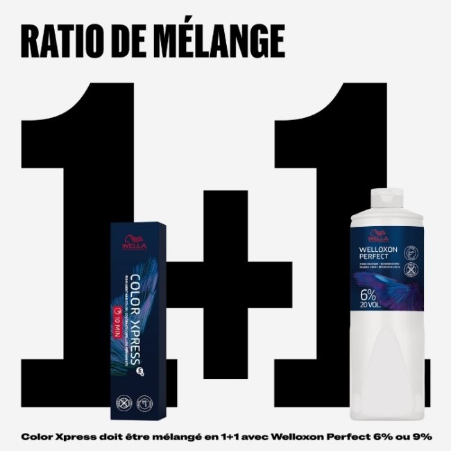 Coloration Color Xpress 6/02 Blond Foncé Naturel Mat Wella 60ML