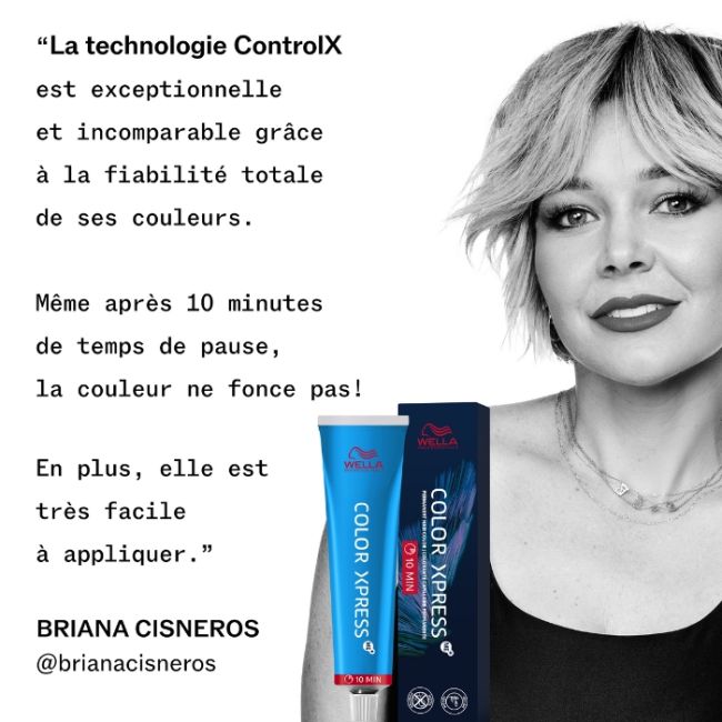 Coloration Color Xpress 6/02 Blond Foncé Naturel Mat Wella 60ML