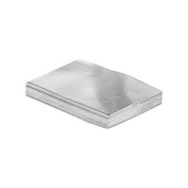Feuilles de protection aluminium pour lampe UV X 30 Feuilles de protection aluminium pour lampe UV X 30