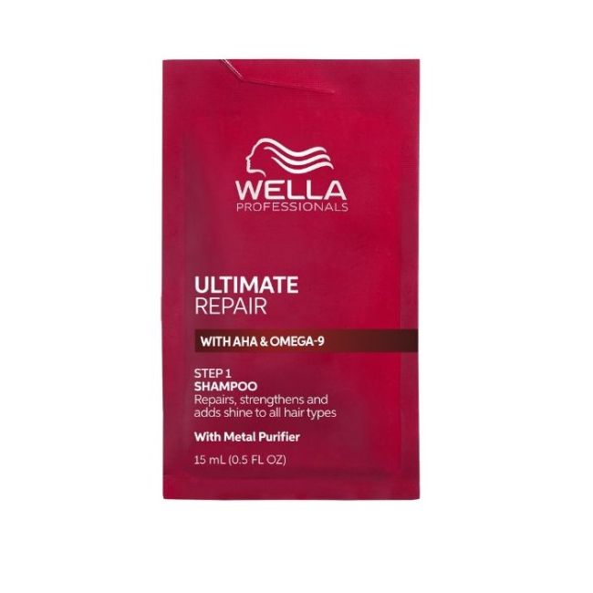 Amostra de champô Ultimate Repair Wella 15ML