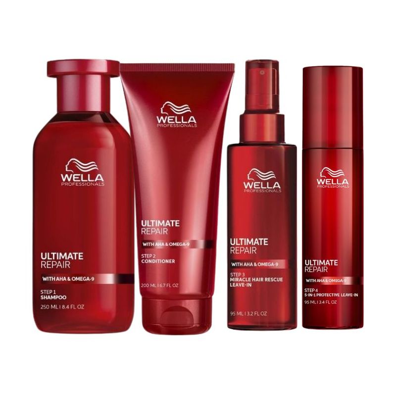 Rotina de Reparação Total Wella
