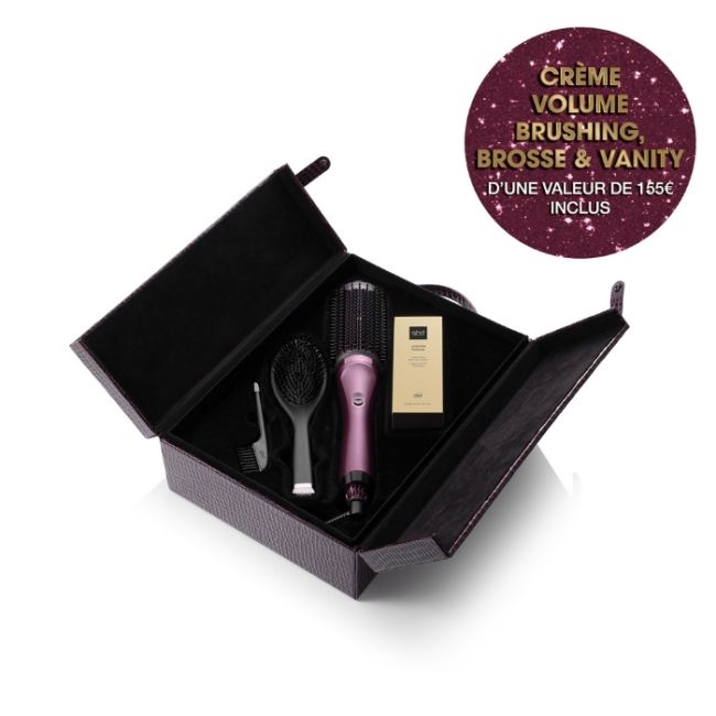 Coffret Brosse Soufflante 2-en-1 ghd Duet Blowdry Collection Cherry Chic