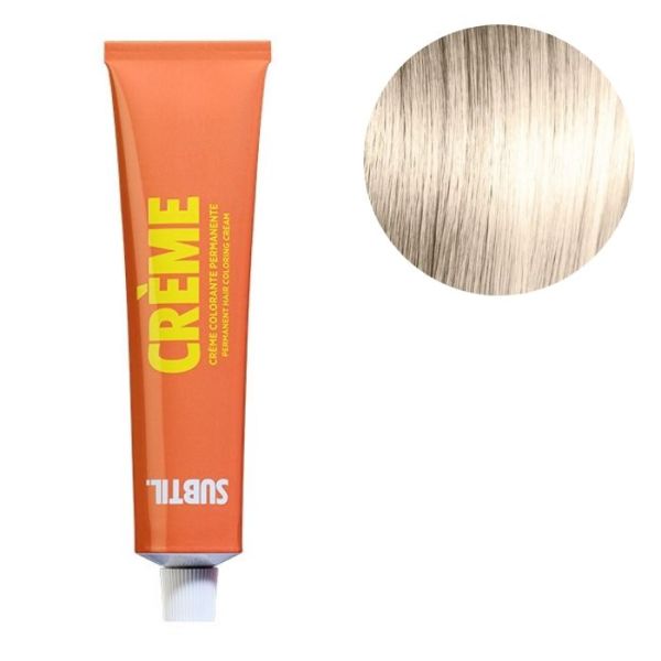 Subtil Crème N°10.12 Blond Très Très Clair Cendré Irisé 60 ML Subtil Crème N°10.12 Blond Très Très Clair Cendré Irisé 60 ML