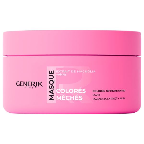 Máscara para cabelos coloridos e com mechas Générik 250ml Máscara para cabelos coloridos e com mechas Générik 250ml