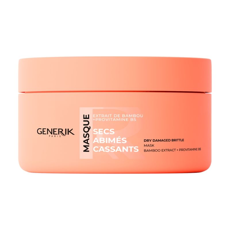 Máscara para cabelos secos, danificados e quebradiços Générik 250ml
