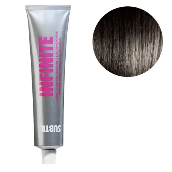 Subtil Crème Infinite 60 ML 4 Châtain Subtil Crème Infinite 60 ML 4 Châtain