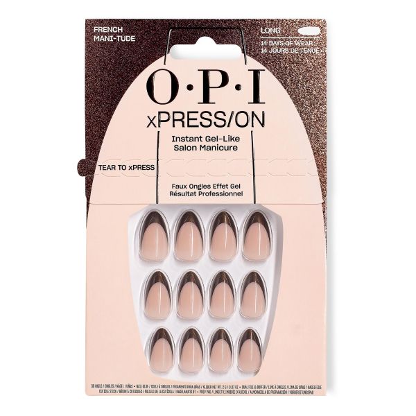 OPI Unghie finte xPRESS/ON Qual è il tuo Mani-Tude French Mani-tude OPI Unghie finte xPRESS/ON Qual è il tuo Mani-Tude French Mani-tude