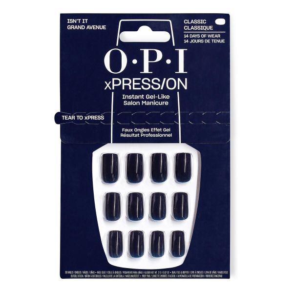 OPI Unhas Postiças xPRESS/ON Qual é a Sua Mani-Tude Não é uma Grande Avenida OPI Unhas Postiças xPRESS/ON Qual é a Sua Mani-Tude Não é uma Grande Avenida